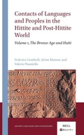 Cover: Contacts of Languages and Peoples in the Hittite and Post-Hittite World - Brill