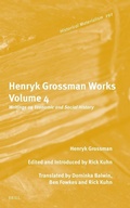 Cover: Henryk Grossman Works, Volume 4 - Brill