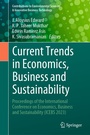 Bild: Current Trends in Economics, Business and Sustainability - Springer
