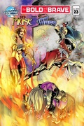 Cover: Bold and the Brave #23 - TidalWave Productions