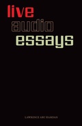 Cover: Lawrence Abu Hamdan: Live Audio Essays - Primary Information