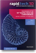 Cover: Proceedings of the 19th Rapid.Tech 3D Conference Erfurt, Germany, 9-11 May 2023 - Hanser