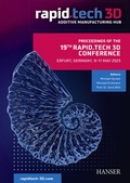 Cover: Proceedings of the 19th Rapid.Tech 3D Conference Erfurt, Germany, 9-11 May 2023 - Hanser