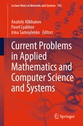 Cover: Current Problems in Applied Mathematics and Computer Science and Systems - Springer