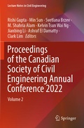 Cover: Proceedings of the Canadian Society of Civil Engineering Annual Conference 2022 - Springer