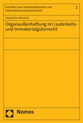 Cover: Organau&szlig;enhaftung im Lauterkeits- und Immaterialg&uuml;terrecht - Nomos