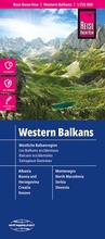 Cover: Reise Know-How Landkarte Westliche Balkanregion / Western Balkans (1:725.000) - Reise Know-How Verlag Peter Rump GmbH