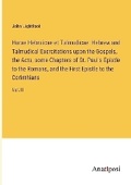 Cover: Horae Hebraicae et Talmudicae - Anatiposi Verlag