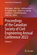 Cover: Proceedings of the Canadian Society of Civil Engineering Annual Conference 2022 - Springer
