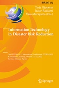 Cover: Information Technology in Disaster Risk Reduction - Springer