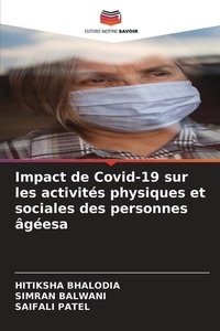 Abbildung von: Impact de Covid-19 sur les activites physiques et sociales des personnes ageesa - Editions Notre Savoir