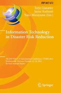 Enlarge image Cover: Information Technology in Disaster Risk Reduction - Springer