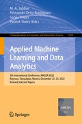 Cover: Applied Machine Learning and Data Analytics - Springer