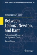 Cover: Between Leibniz, Newton, and Kant - Springer