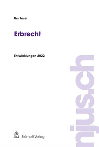Enlarge image Cover: Erbrecht - Stämpfli Verlag AG