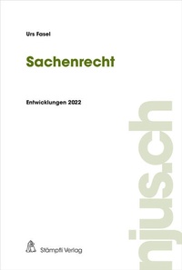 Enlarge image Cover: Sachenrecht - Stämpfli Verlag AG