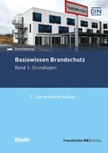 Cover: Basiswissen Brandschutz - Fraunhofer IRB Verlag
