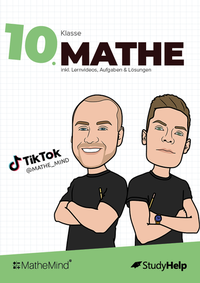 Enlarge image Cover: 10. Klasse Mathematik Lernheft - StudyHelp Verlag