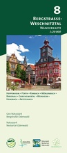 Cover: Blatt 8, Bergstra&szlig;e-Weschnitztal - MeKi Landkarten