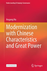 Enlarge image Cover: Modernization with Chinese Characteristics and Great Power - Springer