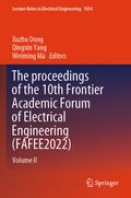 Cover: The proceedings of the 10th Frontier Academic Forum of Electrical Engineering (FAFEE2022) - Springer