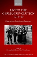 Cover: Living the German Revolution, 1918-19 - Oxford University Press