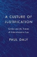 Cover: A Culture of Justification - University of British Columbia Press