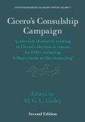 Cover: Cicero's Consulship Campaign - Cambridge University Press