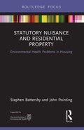Cover: Statutory Nuisance and Residential Property - Routledge
