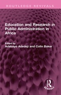 Cover: Education and Research in Public Administration in Africa - Routledge
