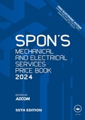 Cover: Spon's Mechanical and Electrical Services Price Book 2024 - CRC Press