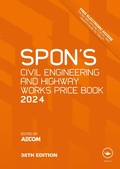 Cover: Spon's Civil Engineering and Highway Works Price Book 2024 - CRC Press