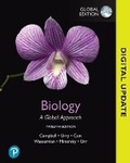 Cover: Biology: A Global Approach (Digital Update), Global Edition + Mastering Biology with Pearson eText (Package) - Pearson Education Limited