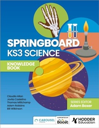 Enlarge image Cover: Springboard: KS3 Science Knowledge Book - Hodder Education
