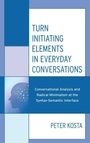 Cover: Turn Initiating Elements in Everyday Conversations - Lexington Books