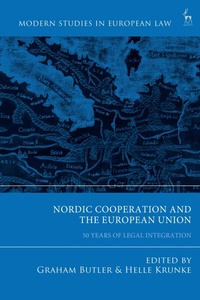 Enlarge image Cover: Nordic Cooperation and the European Union - Hart Publishing