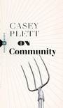 Cover: On Community - Biblioasis