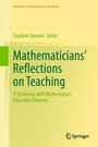 Cover: Mathematicians' Reflections on Teaching - Springer