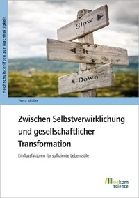 Abbildung von: Zwischen Selbstverwirklichung und gesellschaftlicher Transformation - oekom verlag