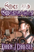Cover: Cogs and Conspiracies: A Collection of Steampunk Short Stories - Kraken Publishing