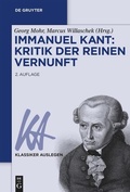 Cover: Immanuel Kant: Kritik der reinen Vernunft - De Gruyter