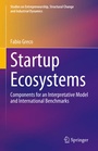Cover: Startup Ecosystems - Springer