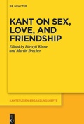Cover: Kant on Sex, Love, and Friendship - De Gruyter