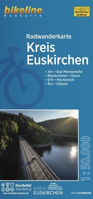 Abbildung von: Radwanderkarte Kreis Euskirchen - Esterbauer