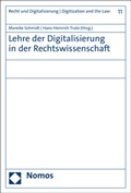 Cover: Lehre der Digitalisierung in der Rechtswissenschaft - Nomos