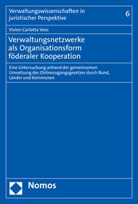 Abbildung von: Verwaltungsnetzwerke als Organisationsform föderaler Kooperation - Nomos