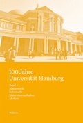 Cover: 100 Jahre Universit&auml;t Hamburg - Wallstein