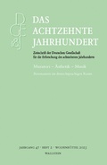 Cover: Das achtzehnte Jahrhundert - Wallstein