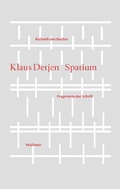 Cover: Spatium - Wallstein