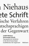 Cover: Verfremdete Schrift - Wallstein